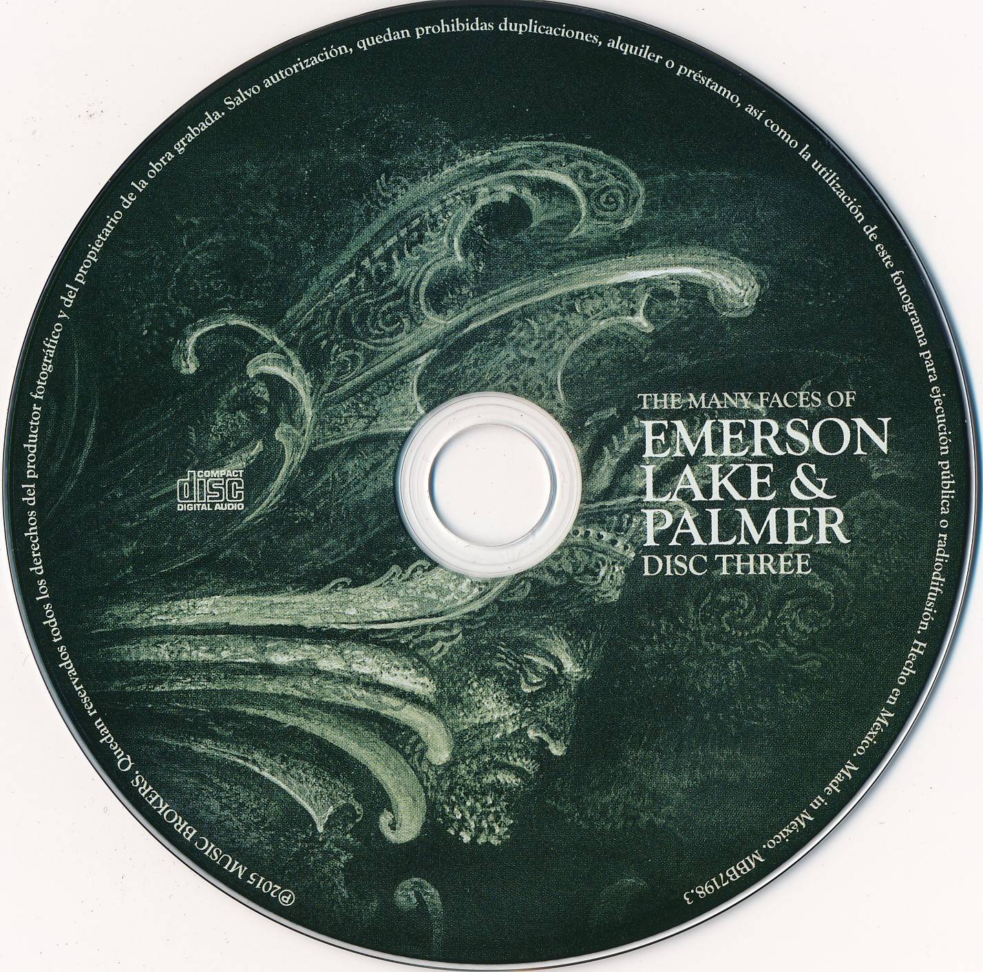 Emerson, Lake and Palmer The Many Faces Of Emerson Lake and Palmer : CD3